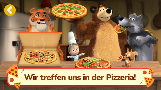 Mascha und der Bär: Pizzeria! Screenshot