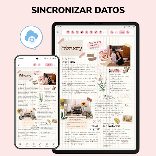 Captura de pantalla de Journal: Notas, Planner, PDFs