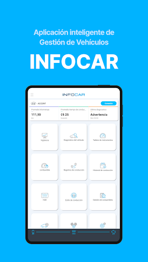 Captura de pantalla de Infocar - Escáner OBD2