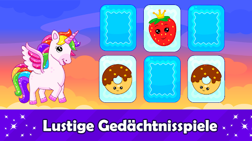 Einhorn Spiel für Kleinkinder Screenshot