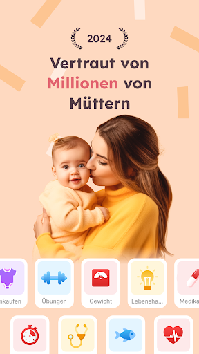 Schwangerschafts-App - Momly Screenshot