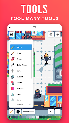 Captura de pantalla de Pixilart - Make Pixel Art