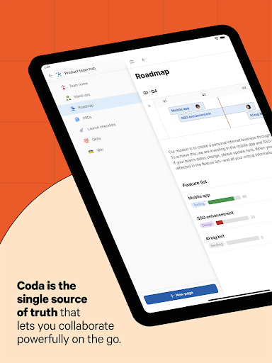 Coda screenshot