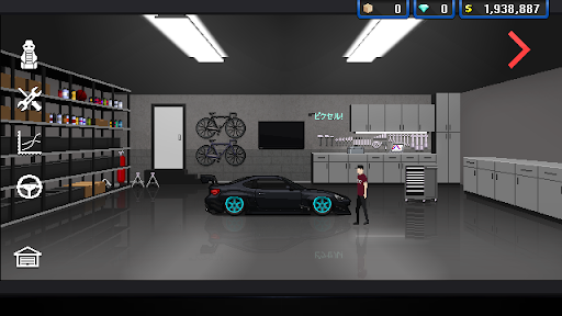 Captura de pantalla de Pixel Car Racer