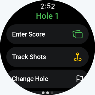 Captura de pantalla de Golf GPS SwingU