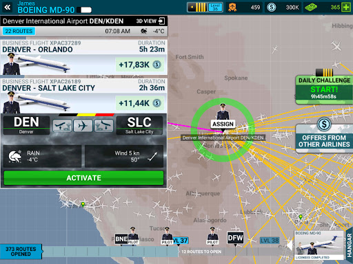 AIRLINE COMMANDER - Flugspiel Screenshot