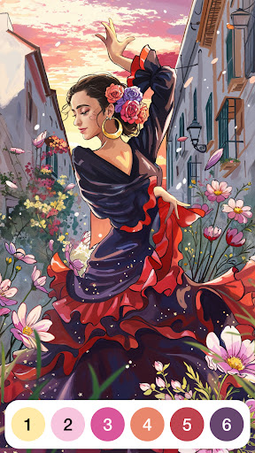 Captura de pantalla de Pintar Por Números Colorear