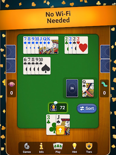 Captura de pantalla de Rummy - Classic Card Game
