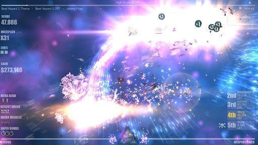 Captura de pantalla de Beat Hazard 2