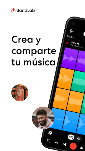Captura de pantalla de BandLab: Estudio musical
