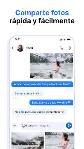 Captura de pantalla de Mensajes