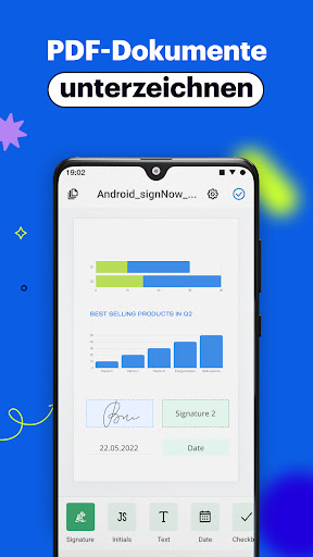 SignNow Elektronische Signatur Screenshot