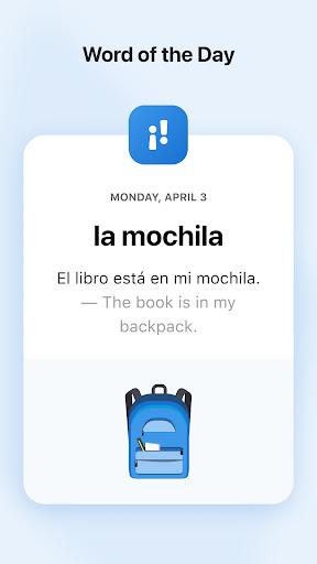 Captura de pantalla de SpanishDictionary.com Learning