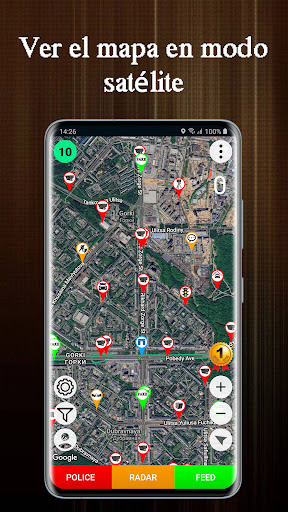 Captura de pantalla de Detector Policía Radar Trafico