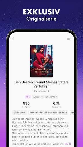 Dreame - Romanzen Geschichten Screenshot
