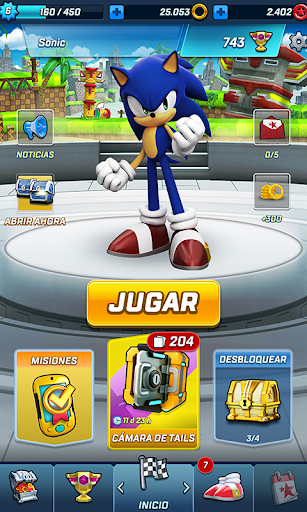 Captura de pantalla de Sonic Forces: Juegos de Correr