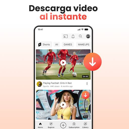 Captura de pantalla de Descargador - Descargar videos