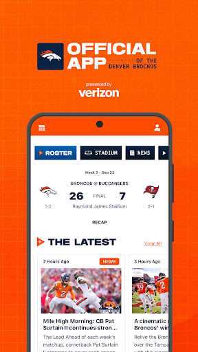 Denver Broncos screenshot