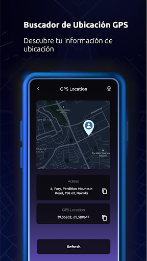 Captura de pantalla de Mapas todo en uno, velocímetro