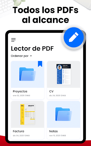 Captura de pantalla de Lector PDF - Visor de PDF