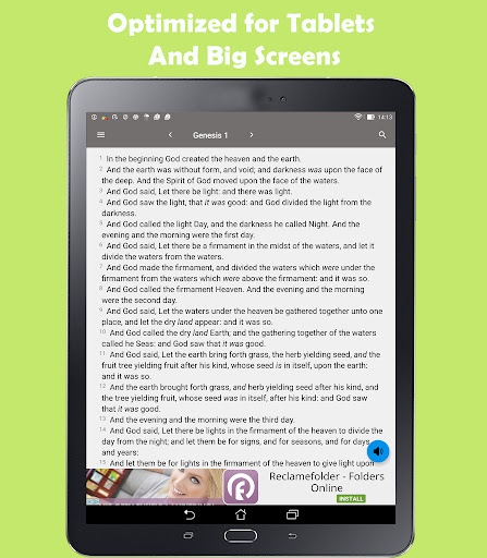 Captura de pantalla de King James Bible - KJV Offline