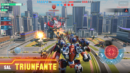 Captura de pantalla de War Robots. PvP Multijugador