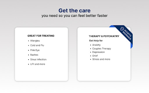 Captura de pantalla de LiveHealth Online Mobile
