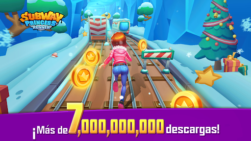 Captura de pantalla de Subway Princess Runner