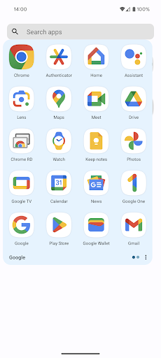 Captura de pantalla de Nova Launcher Prime