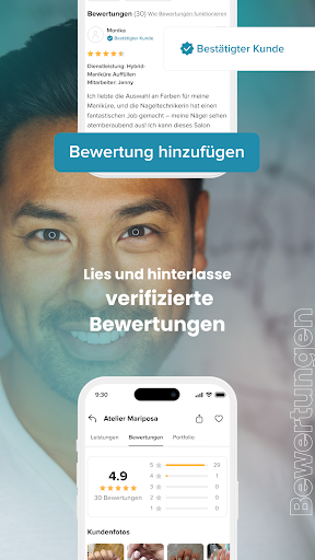 Booksy für Kunden Screenshot