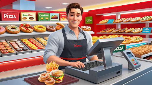 Captura de pantalla de Happy Diner Story™: Cooking