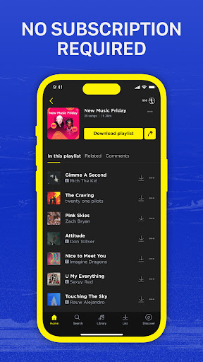 TREBEL: Music, MP3 & Podcasts Screenshot