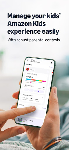 Captura de pantalla de Amazon Kids Parent Dashboard