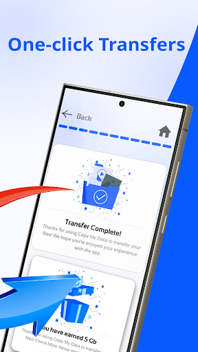 Captura de pantalla de Copy My Data: Transferir a iOS