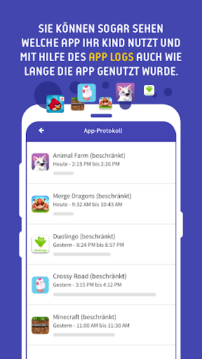 Elternaufsicht - Screen Time Screenshot