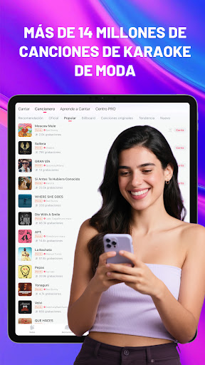Captura de pantalla de StarMaker: Canta Karaoke