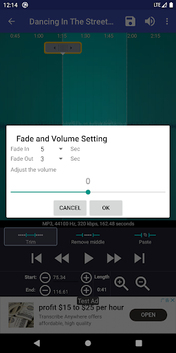 Captura de pantalla de Ringtone Maker:crea tono