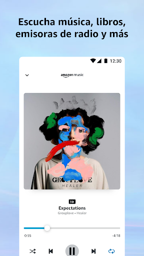 Captura de pantalla de Amazon Alexa