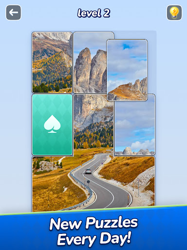 Jigsawcard Solitaire Puzzle screenshot