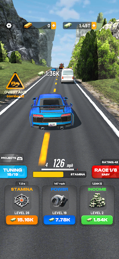 Captura de pantalla de Highway Overtake - Car Racing