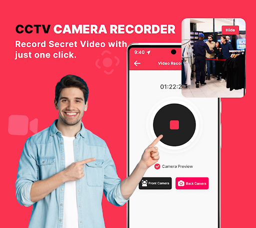 Background Video Recorder App screenshot