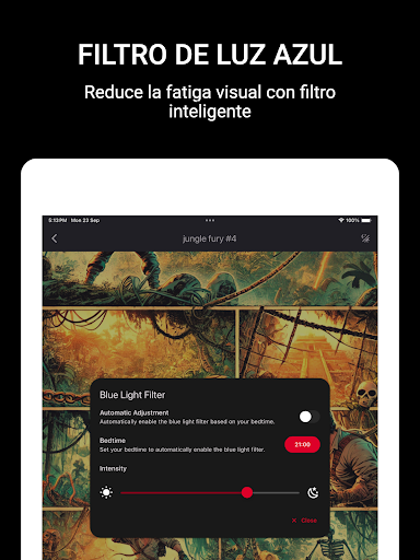 Captura de pantalla de Lector de Cómics CBR, CBZ, PDF