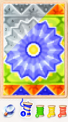 Magic Cross-Stitch: Malspiele Screenshot