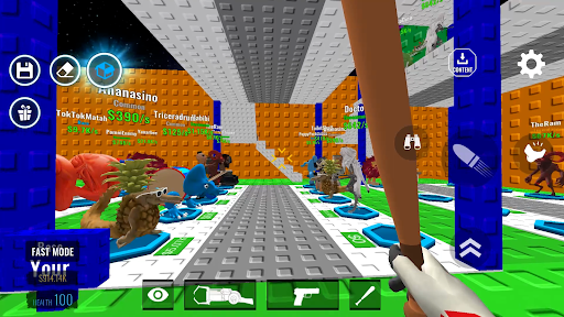 Captura de pantalla de Sandbox in space