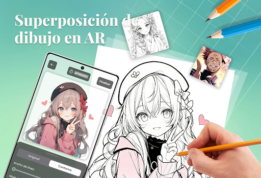 Captura de pantalla de AR Trace Sketch