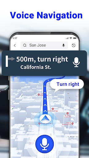 GPS Voice Navigation: Live Map screenshot