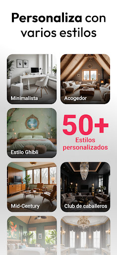 Captura de pantalla de Diseño Interior IA - Interio
