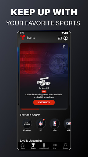 Telemundo: Series y TV en vivo screenshot