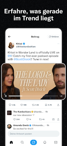 X (ehemals Twitter) Screenshot
