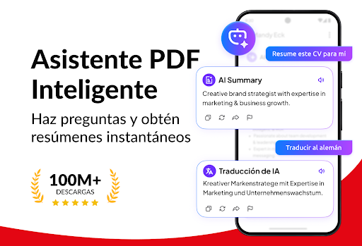 Captura de pantalla de Lector PDF App - Convertir PDF